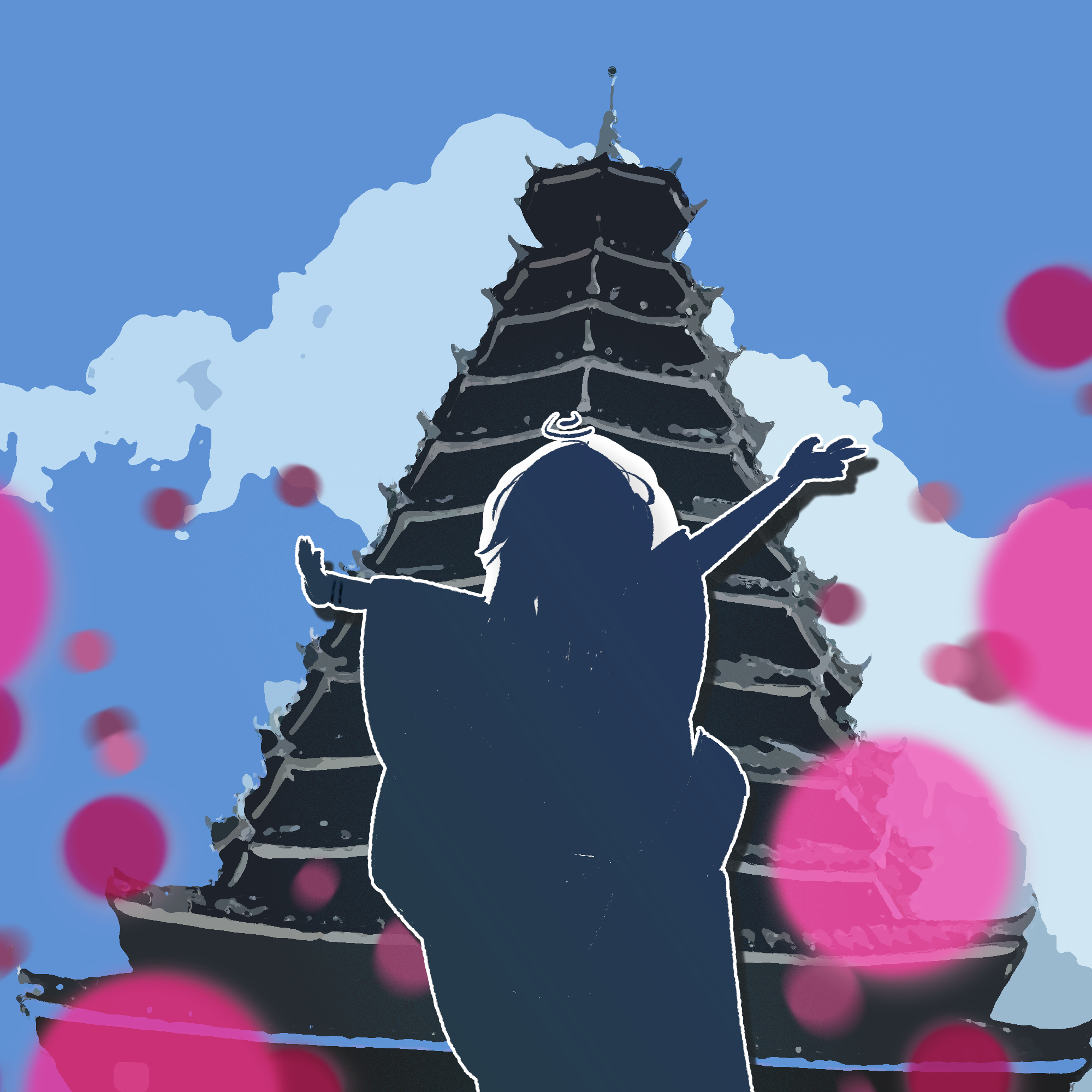 枯れた夏に花火