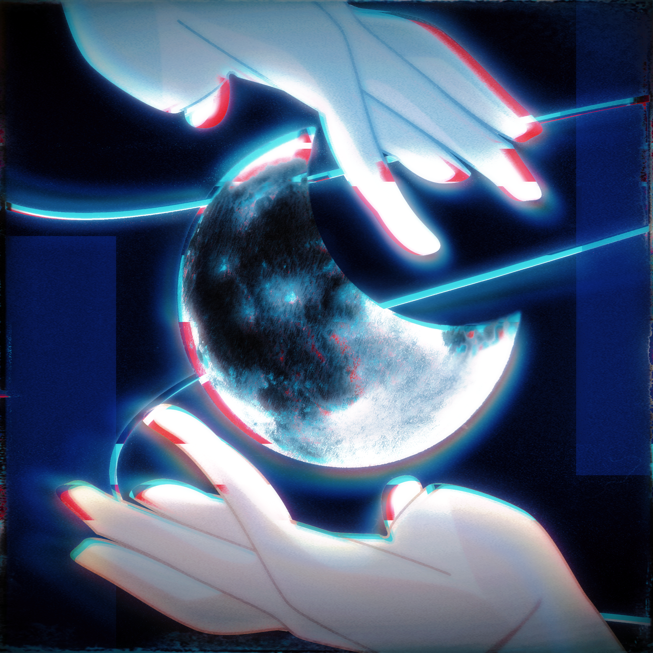 落ちた星空